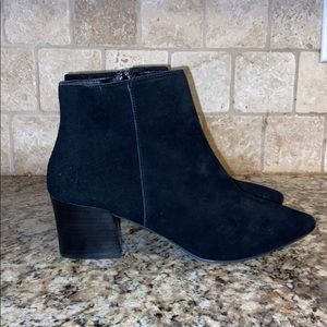 Womens black booties
